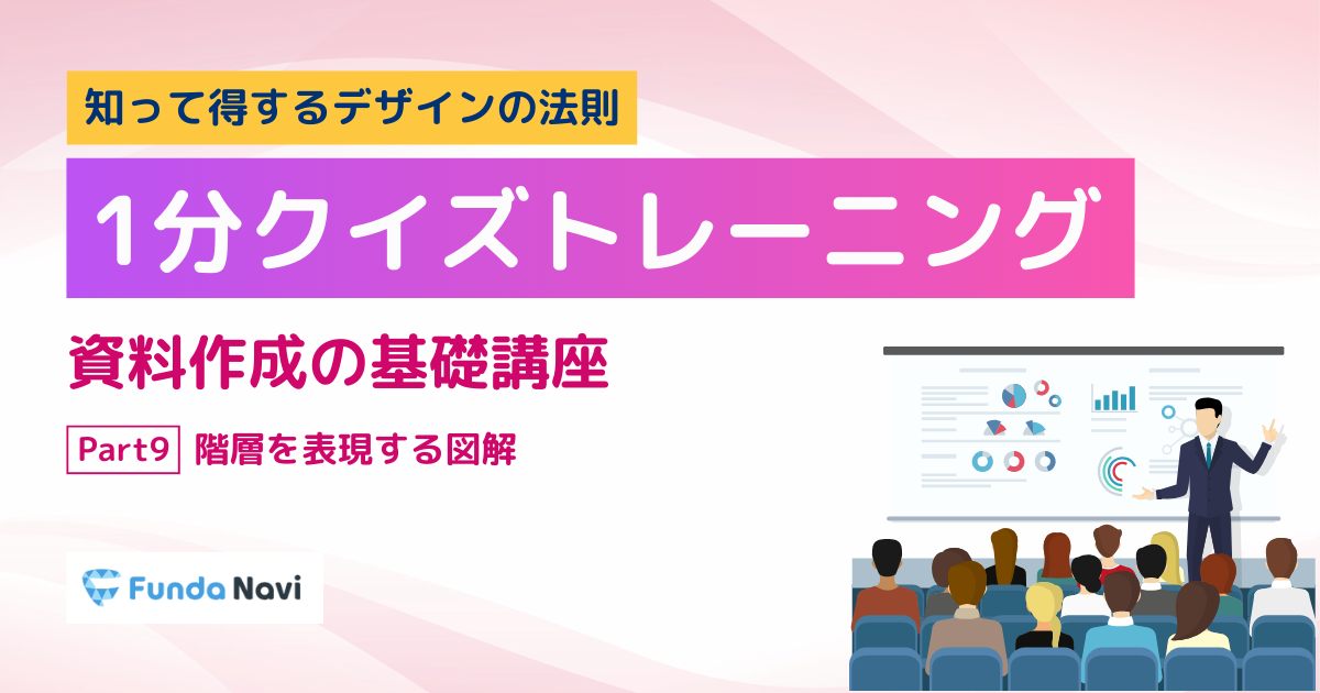 【資料作成の基礎】図解作成の基本⑥階層を表現する図解