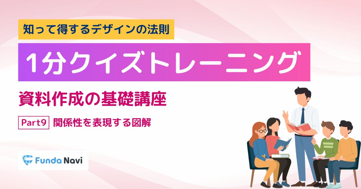 【資料作成の基礎】図解作成の基本⑤関係性を表現する図解